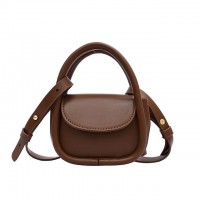 Daily Cute Mini Crossbody Purses Clutches Shoulder Bags - Brown