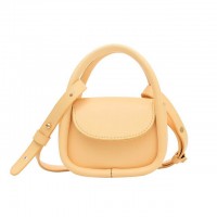 Daily Cute Mini Crossbody Purses Clutches Shoulder Bags - Yellow
