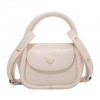 Daily Cute Mini Crossbody Purses Clutches Shoulder Bags - Beige