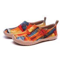 Toledo Slip-On Canvas Loafers - Color Brush