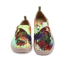 Toledo Slip-On Canvas Loafers - Mottled Butterfly