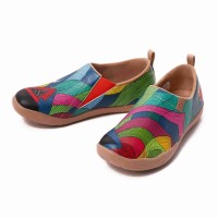 Toledo Slip-On Microfiber Leather Loafers - Pyramid