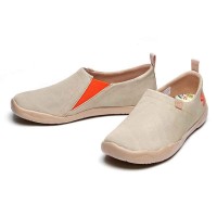 Toledo Slip-On Canvas Loafers - Oxford Tan