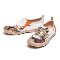 Toledo Slip-On Canvas Loafers - Fluffy Kitty