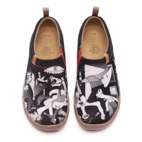 Toledo Slip-On Canvas Loafers - Picassos Guernica