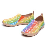 Toledo Slip-On Canvas Loafers - Love is Love