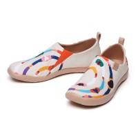 Toledo Slip-On Canvas Loafers - Love Circle