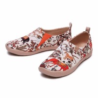 Toledo Slip-On Canvas Loafers - Horses in Tang Dynasty