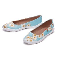 Minorca Slip-On Ballet Satin Silk Loafers - Daisy Dev