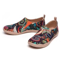 Toledo Slip-On Canvas Loafers - Wonder Mandala
