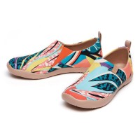 Toledo Slip-On Canvas Loafers - Spread of Nature