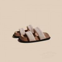 Comfortable Summer Sandals Slippers - Apricot