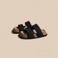 Comfortable Summer Sandals Slippers - Black