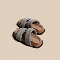 Comfortable Summer Sandals Slippers - Gray