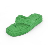 Thong Flip Flop Flats Sandals - Green