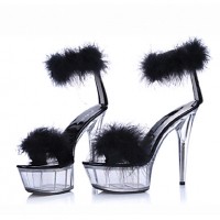 Mao Party Sandals - Black