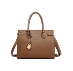 Oblong Style Shoulder Crossbody Handbag - Yellow