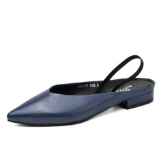 Pointed Toe Comfortable Light Slingback Flats Sandals - Blue