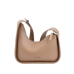 Casual Daily Zipper Pastel Shoulder Bags - Khaki
