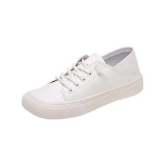 Vulcan92 Lace-Up KPOP Trainers - White