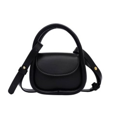 Daily Cute Mini Crossbody Purses Clutches Shoulder Bags - Black