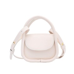 Daily Cute Mini Crossbody Purses Clutches Shoulder Bags - White