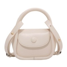 Daily Cute Mini Crossbody Purses Clutches Shoulder Bags - Beige