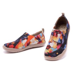 Toledo Slip-On Canvas Loafers - Artwork in Progress
