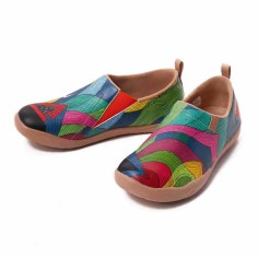 Toledo Slip-On Microfiber Leather Loafers - Pyramid