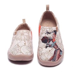 Toledo Slip-On Canvas Loafers - Black Pearl