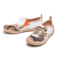 Toledo Slip-On Canvas Loafers - Fluffy Kitty