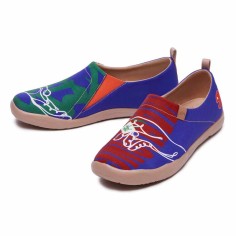 Toledo Slip-On Canvas Men Loafers - Mahjong 