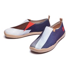 Toledo Slip-On Canvas Men Loafers - Long Journey