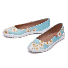 Minorca Slip-On Ballet Satin Silk Loafers - Daisy Dev