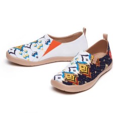 Toledo Slip-On Canvas Men Loafers - Batik Bali