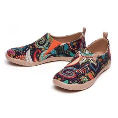 Toledo Slip-On Canvas Loafers - Wonder Mandala