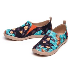 Toledo Slip-On Canvas Loafers - Butterfly Bloom