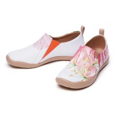 Toledo Slip-On Canvas Loafers - Tropical Blossom
