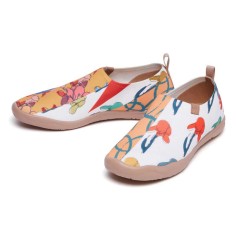 Toledo Slip-On Canvas Loafers - Painted Lily