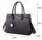 Oblong Style Shoulder Crossbody Handbag - Grey