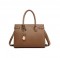 Oblong Style Shoulder Crossbody Handbag - Yellow