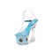Sunflower Platform Chunky Heels Peep Toe Ankle Straps Sandals - Blue
