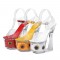 Sunflower Platform Chunky Heels Peep Toe Ankle Straps Sandals - Yellow