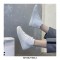 Vulcan92 Lace-Up KPOP Ankle Trainers - White