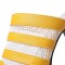 Venice Peep Toe Cuban Heels Platform Summer Slippers - Yellow