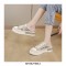 Venesia Canvas Lace-Up Sneakers Mule - Green