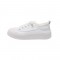 Ragusa Oriental Canvas Lace-Up Sneakers - White