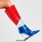Pointed Toe Strange Leopard Teeth Heels Crocodile Pattern Knee Highs Multicolor Booties