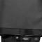Pointed Open Toe Rhinestones Sparkle Stiletto Heels Thigh Highs Boots - Black