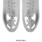 Round Toe Rivet Decorated Punk Stiletto Heels Platforms Thigh Highs Boots - Silver